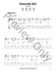 Knoxville Girl Guitar and Fretted sheet music cover